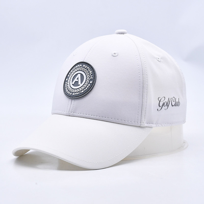 Außen-Kustom-Reflexions-Logo-Schnelltrocknen-Wasserdichte-Sportmützen-Beleuchtung 6-Panel-Golfhut für Männer