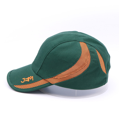 Custom Logo Sports Hat Mesh Running Gorras Hochwertige geschwungene Kante Atmungsportmützen