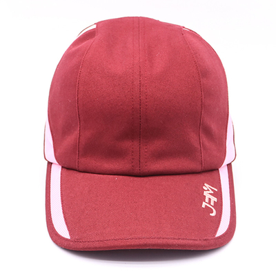 Custom Logo Sports Hat Mesh Running Gorras Hochwertige geschwungene Kante Atmungsportmützen