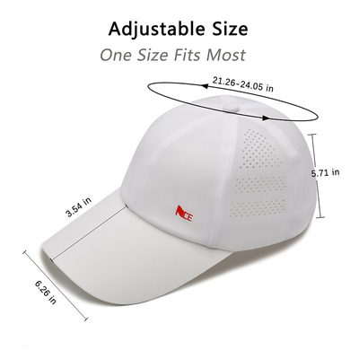 Ace Hat Hersteller Neue Technologie Nahtloses Band Stil Weiß Baseball Sport Baseball Hüte