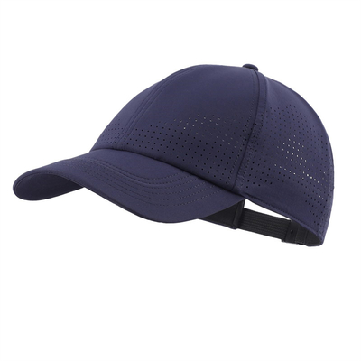 Großhandel Custom 6 Panel Unisex Laserperforierter Wasserdichtes Baseball Golf Cap Hut Mesh Sport Hüte