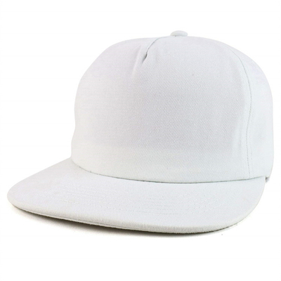 Custom Plain 5 Panel Snapback Kappe Verstellbar unstrukturierte Snapback Hut Großhandel
