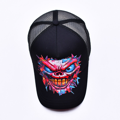 Custom Logo 5 Panel Trucker Cap Großhandel verstellbarer Snapback Trucker Hut Lieferant