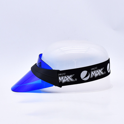 Hohe Qualität PVC Kunststoff Visor Caps Custom Transparent Visor Baseball Cap Hersteller