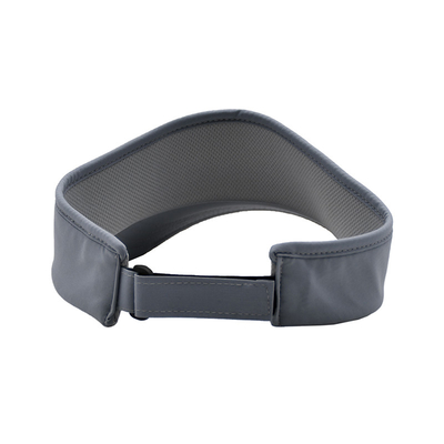 Sommer Outdoor Running Sonnenvize Kappe Custom Grau Tennisvize Hut für Golf