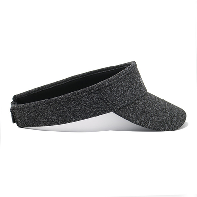 Gepasste Grau-Sport-Sonne-Visor-Hut Außen-Verstellbarer Visor-Kappe