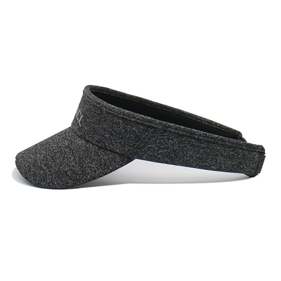 Gepasste Grau-Sport-Sonne-Visor-Hut Außen-Verstellbarer Visor-Kappe