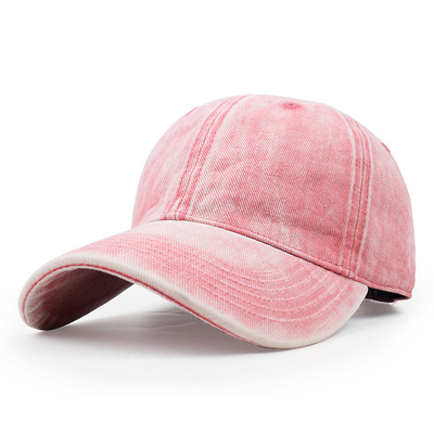 Neues individuelles Logo Unisex gewaschene Baseballkappe Mode Baumwolle Outdoor Casual Herren verstellbare Dad Hat