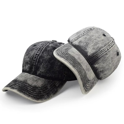 Neues individuelles Logo Unisex gewaschene Baseballkappe Mode Baumwolle Outdoor Casual Herren verstellbare Dad Hat