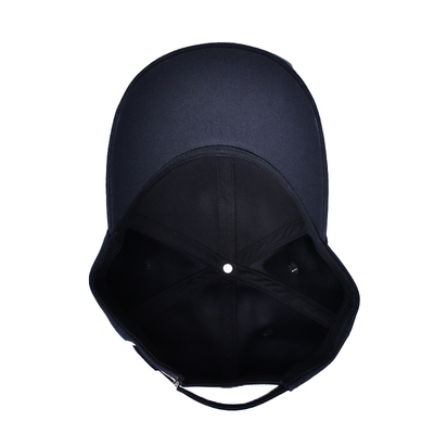 Großhandel Besticktes Logo Klassische Baseballkappen Hüte Individuell Verstellbare Sport Baseballmütze mit Kunststoff-Rückenverschluss