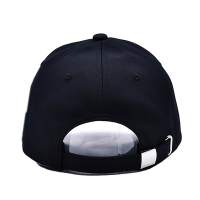 Großhandel Besticktes Logo Klassische Baseballkappen Hüte Individuell Verstellbare Sport Baseballmütze mit Kunststoff-Rückenverschluss
