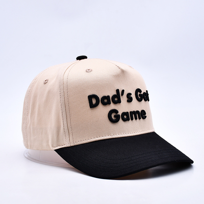 Anpassbares Hochwertiges 3D-Embroidered Logo Sports Gorras 5 Panel Sport Original Baseball Cap