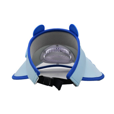 Großhandel Koreanische Niedliche Kleine Bären Kinder Solarventilator Hut Benutzerdefinierte Outdoor Jungen Mädchen Sonnenschutz Cartoon Breiter Krempe Sonnenblende Hut Kappe