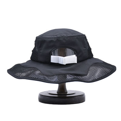 Hochwertige, individuell bestickte und bedruckte Sonnenhut-Eimer-Tauchhüte mit breiter Krempe und Angelkappe