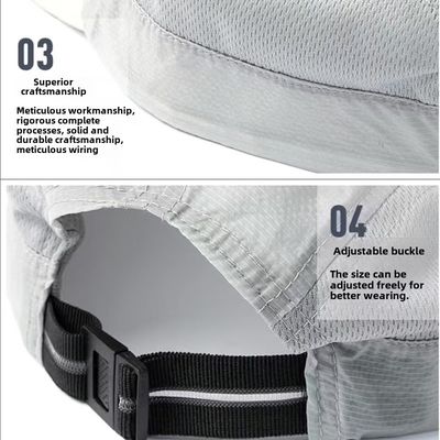 Unstrukturierte verstellbare Sportmütze für Männer und Frauen