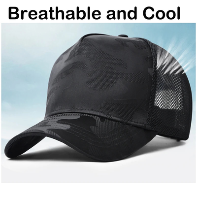 Übergroße Baseballmütze für Männer Frauen Custom Design Trucker Mesh Hut für großen großen Kopf Modisch für Sport Casual Scene