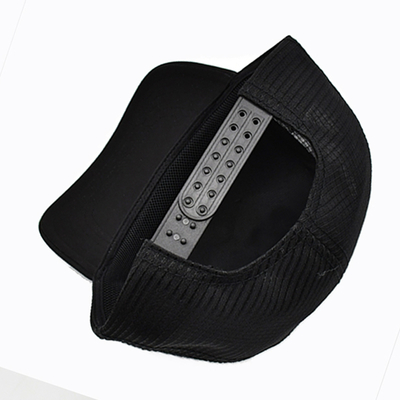 Black Sublimation Five Panel Trucker Hat Custom Fashion Mesh Snapback 5 Panel Trucker Cap