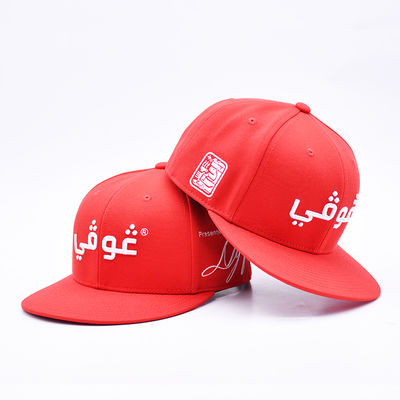 Großhandel Custom 3D Stickerei Gorra Baseball Snapback Sports Cap Outdoor Flat Brim 6 Panel Snapback Kappen