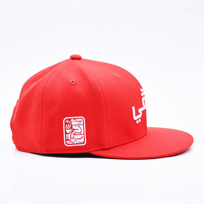 Großhandel Custom 3D Stickerei Gorra Baseball Snapback Sports Cap Outdoor Flat Brim 6 Panel Snapback Kappen