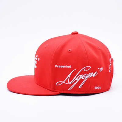 Großhandel Custom 3D Stickerei Gorra Baseball Snapback Sports Cap Outdoor Flat Brim 6 Panel Snapback Kappen