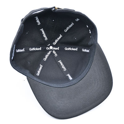 Custom Broderie Logo Flat Brim Sport Hip Hop Snapback Hut Baseballkappe für Männer