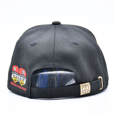 Custom Broderie Logo Flat Brim Sport Hip Hop Snapback Hut Baseballkappe für Männer