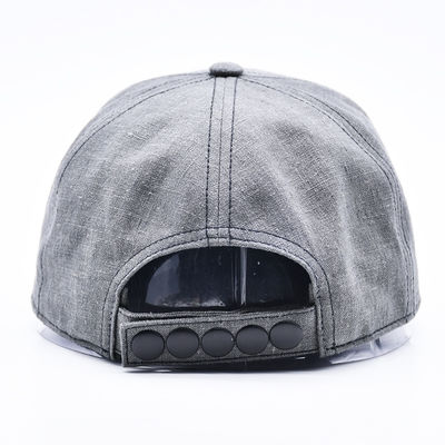 Custom 7 Panel Snapback Cap Stickerei strukturierte Gorras flache Kante Snap Back Hut