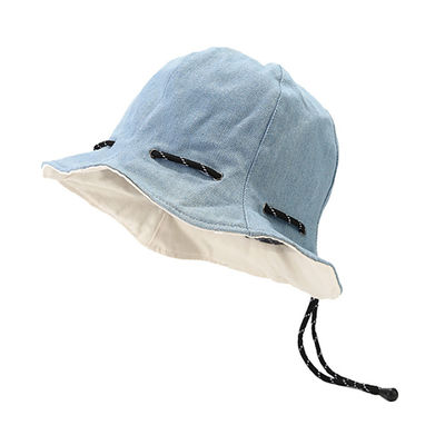 Heißer Verkauf Fischerhut Großhandel Frühling und Sommer Kleidung Verwandeln Sie sich in eine Tasche Baumwolle Erwachsene Unisex Einfarbig Wendbar Eimer Hüte