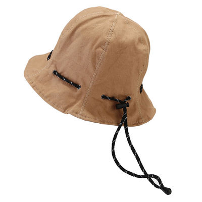 Heißer Verkauf Fischerhut Großhandel Frühling und Sommer Kleidung Verwandeln Sie sich in eine Tasche Baumwolle Erwachsene Unisex Einfarbig Wendbar Eimer Hüte