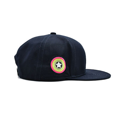 Flache Rand-Baseball-Mütze-koreanische Hip Hop-Kappe 100% ODM-Baumwolle-Fashional