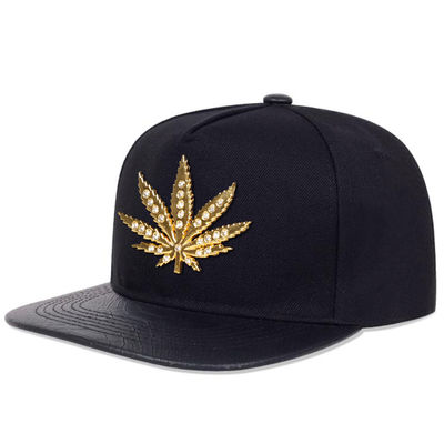 Neue Erwachsene 6 Panel Snapback Kappe Custom Zwei-Ton-Flachkante Snapback Kappe
