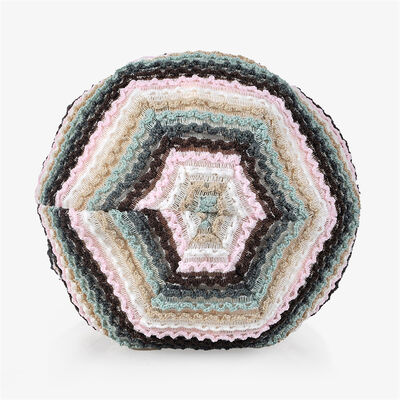 Kostüm Hochwertige Damen gestreifte Strick-Köpfe Slouchy Style Skullies Sport Wintermütze Outdoor ohne Manschettenmütze