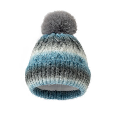 OEM Strick Beanie Hüte Acryl Polyester Wolle Merino Stil Beanie anpassbar Warme komfortable Winterkopfbekleidung