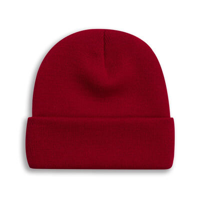 OEM-ODM-Design schwarze leere Kapuzen kundenspezifische Schädelmütze gestrickte Kapuze Wintermütze