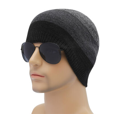 Unisex Beanie Universalgröße Winter Warm Strickhut für Männer Frauen Custom Logo Beanies Großhandel