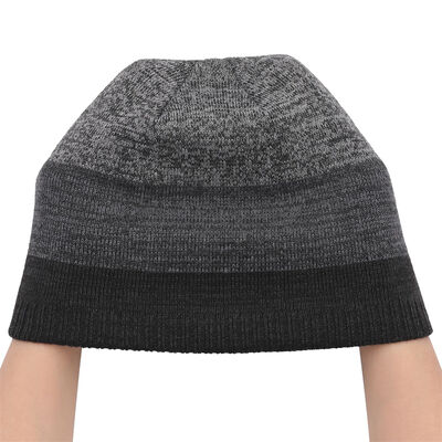Unisex Beanie Universalgröße Winter Warm Strickhut für Männer Frauen Custom Logo Beanies Großhandel