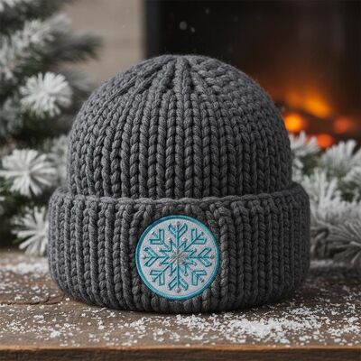 Custom Logo Unisex Strick Beanie Hut mit hochwertigem Acryl für Winterwärme und Stil