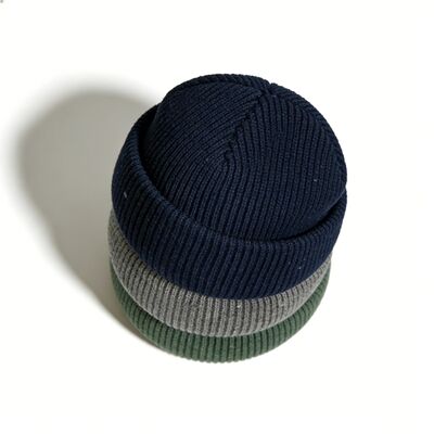 Custom Logo Strick-Beanie-Hüte mit Acrylmaterial und 58cm Umfang für die Winterwärme