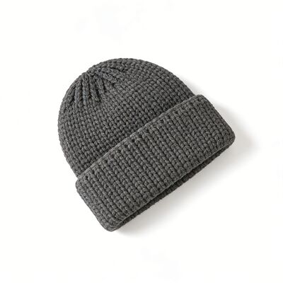 Custom Logo Unisex Strick Beanie Hut mit hochwertigem Acryl für Winterwärme und Stil