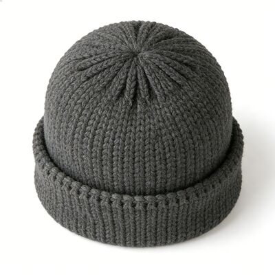 Custom Logo Unisex Strick Beanie Hut mit hochwertigem Acryl für Winterwärme und Stil