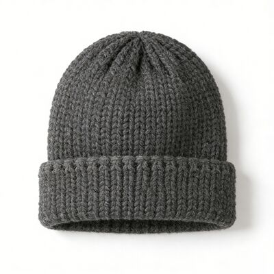 Custom Logo Unisex Strick Beanie Hut mit hochwertigem Acryl für Winterwärme und Stil