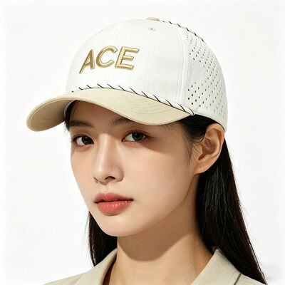 Verstellbare Golfmütze mit individuellem Design, atmungsaktivem Stoff und verstellbarem Riemen für individuellen Komfort