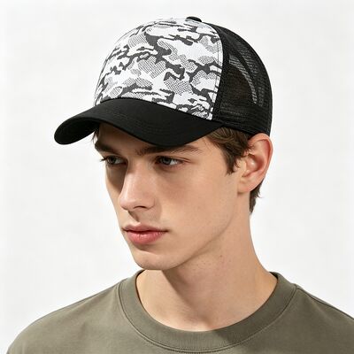 High Profile Trucker Cap verstellbar snapback atmungsaktive Mesh Design perfekt für alle Jahreszeiten Outdoor-und Indoor-Aktivitäten