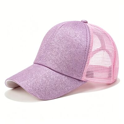 All Season 5 Panel Trucker Cap, Unisex, gesticktes Logo, Siebdruck, angebrachter Aufnäher, verstellbare Passform, bequemes Material