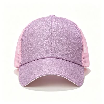 All Season 5 Panel Trucker Cap, Unisex, gesticktes Logo, Siebdruck, angebrachter Aufnäher, verstellbare Passform, bequemes Material