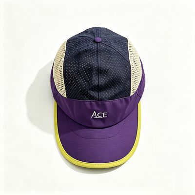 Lining 5-Panel-Hut bietet Kontrast nähen atmungsaktive Stoff ideal für Sportveranstaltungen Firmengeschenke und Mitarbeiteruniformen