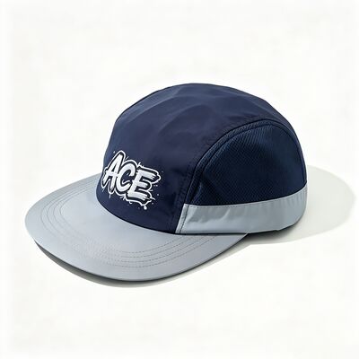 Unisex 5 Panel Camper Hut Mittellange Kantenlänge Kontrast Nähte Leichtgewicht Langlebig Geeignet für Freizeit- und Outdoor-Tragen