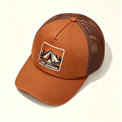 Baumwolle Schweißband Trucker Cap mit 6 oder kundenspezifischen Augenlöcher langlebige Mesh-Panels verstellbar Snapback-Schließung perfekt für Outdoor-Aktivitäten