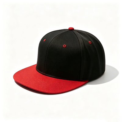 Snapback-Hüte aus Baumwolle mit flacher Krempe, individuelles Logo aus strapazierfähigem Stoff, ideal für urbane Mode, Sportveranstaltungen und Freizeit