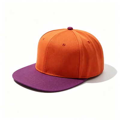 Snapback-Hüte aus Baumwolle mit flacher Krempe, individuelles Logo aus strapazierfähigem Stoff, ideal für urbane Mode, Sportveranstaltungen und Freizeit